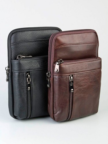 YO  Сумка мужская "131-5" б/н (нат.кожа) 