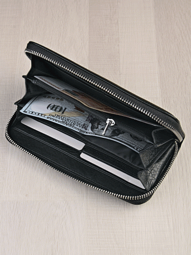 YK Клатч мужской "122" б/н (жел./нат. кожа)