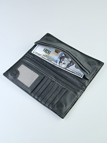 YL  Купюрница мужская "4M-185" (нат.кожа)