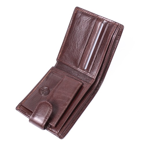 YK  Портмоне мужское HT 93-208-0611 (нат. кожа) 