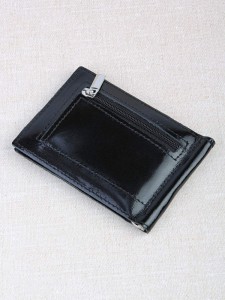 YD Зажим для денег с отделом для монет на молнии "Barez Z-6"