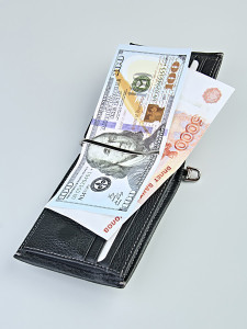 YK Мужской зажим-кошелек 010-2