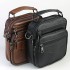Сумка мужская "108" (мал./нат. кожа) 