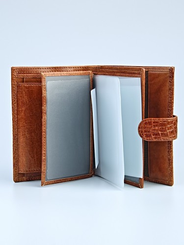 YK  Обложка для документов 3в1 "PY-001-253" (нат.кожа) 