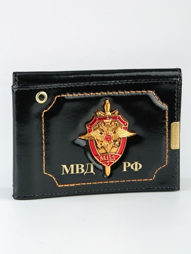 YR-82 Обложка для  удостоверения "МВД" с автодокументами 