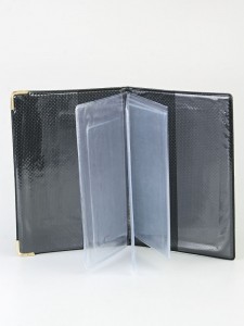 YG-041 Обложка на автодокументы с меттал.углами